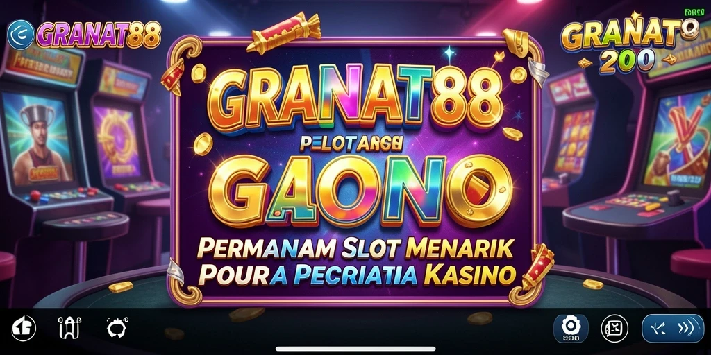 Tampilan gameplay seru dari GRANAT88 dengan desain Slot yang menarik.
