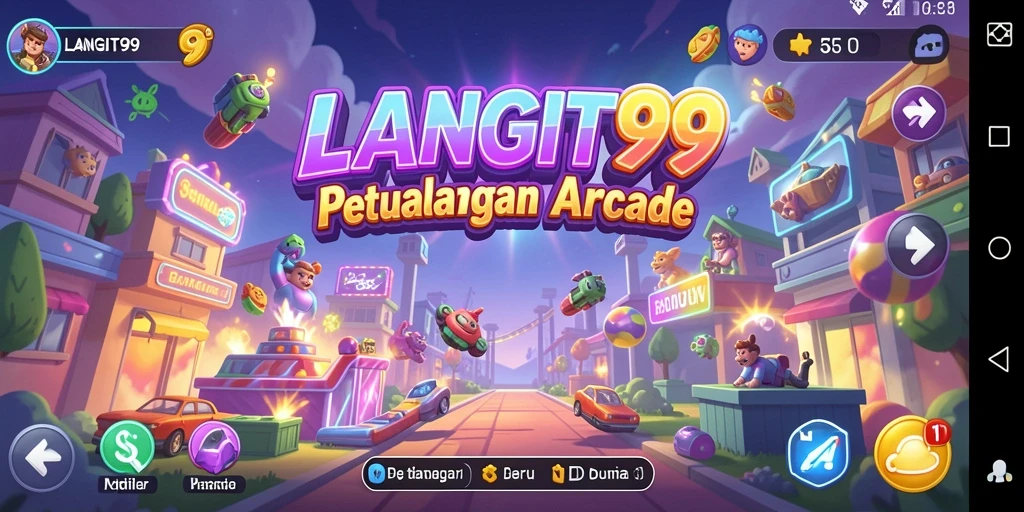 Tampilan menarik dari gameplay LANGIT99 yang penuh tantangan.