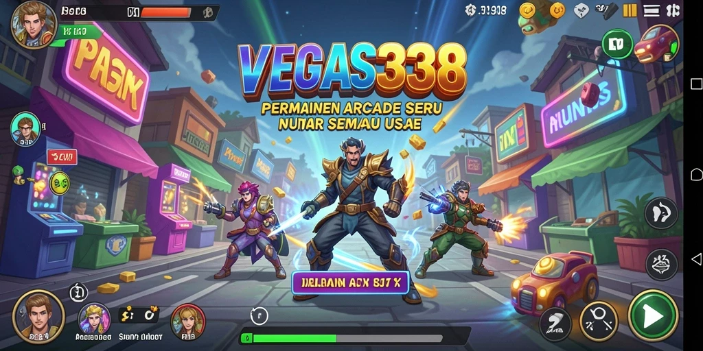 Tampilan gameplay seru dalam VEGAS338 yang penuh tantangan.
