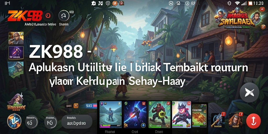 Tampilan antarmuka ZK988 yang user-friendly dan fitur menarik.